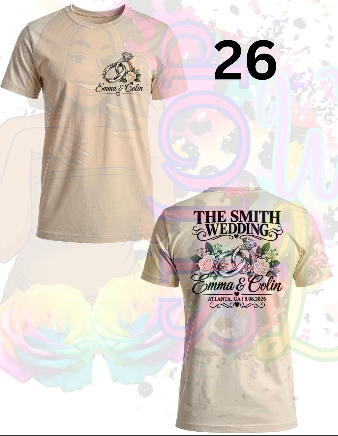 Wedding Shirt Designs