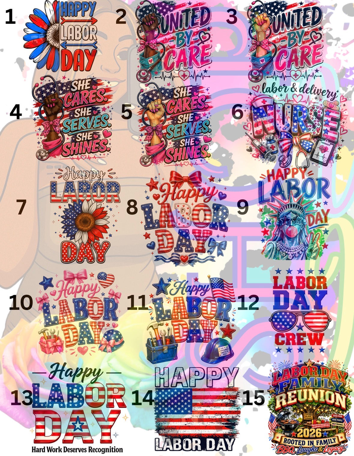 Labor Day Shirt Designs