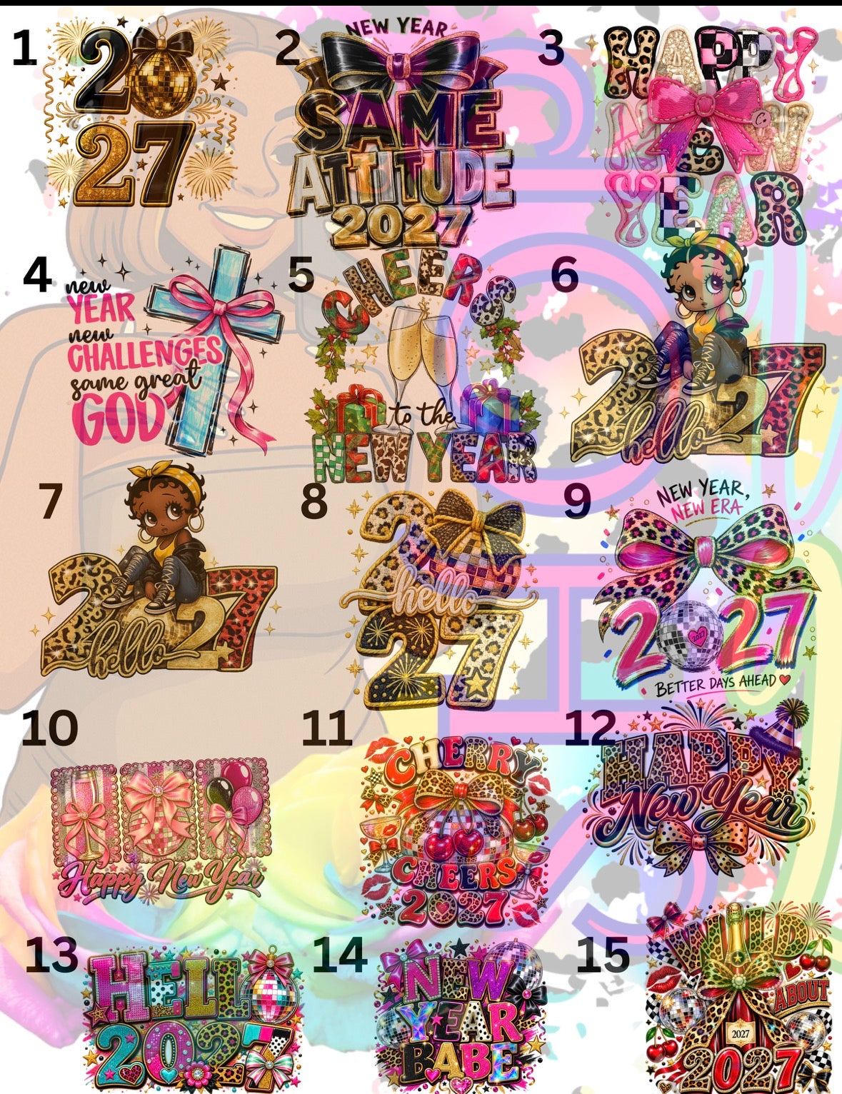 New Year Shirt Designs
