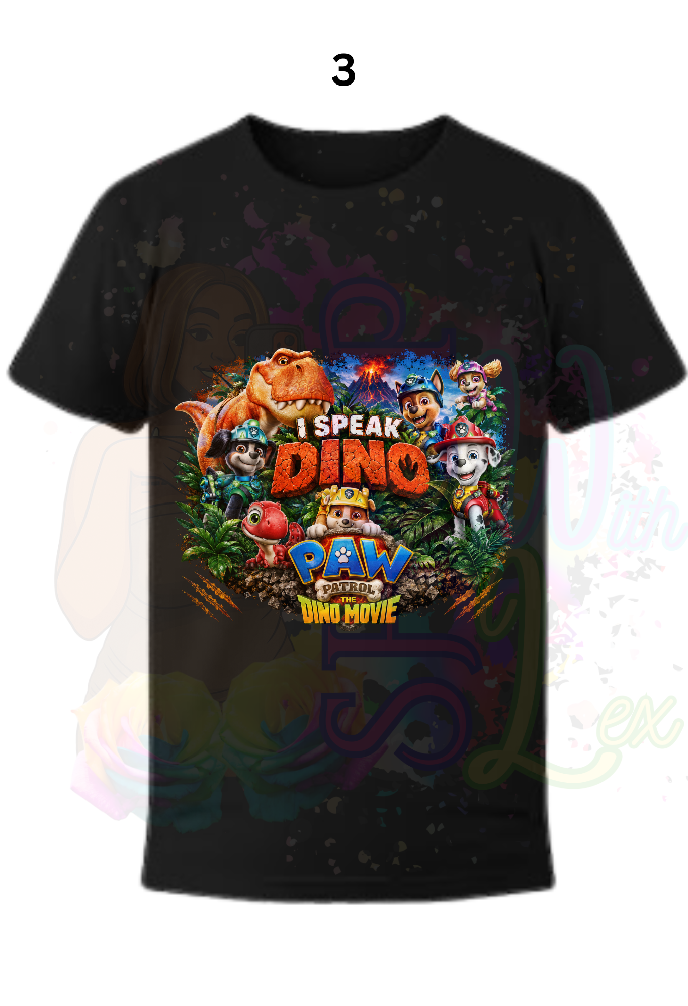 Paw Patrol Dino Movie Shirt Designs