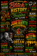 Black History / MLK Jr. / Juneteenth Shirt Designs