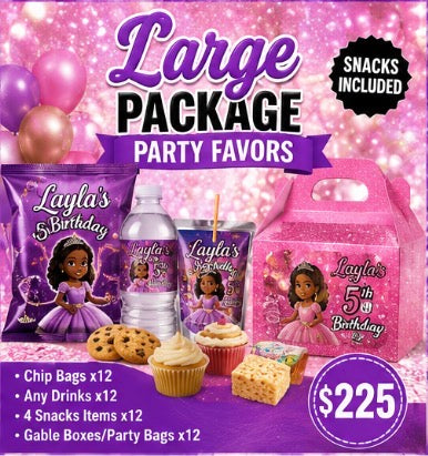 Large Package Party Favor