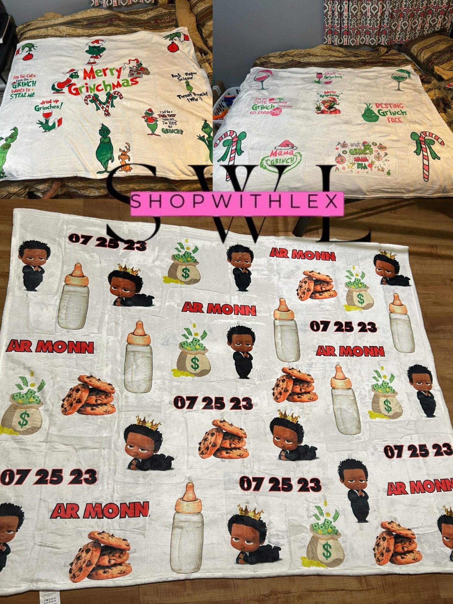 50x60 Fleece Blanket - ShopWithLexLLC