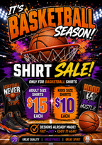 🏀 Basketball Shirt Designs – Game Day Ready! 🏀