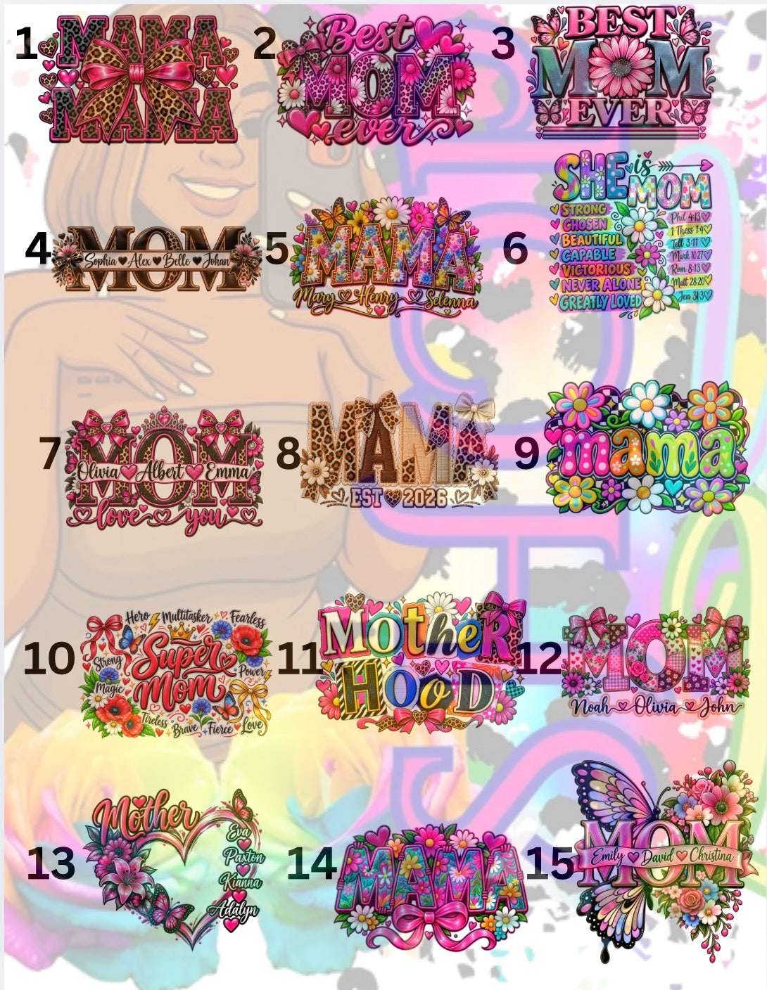 Mother’s Day Shirt Designs
