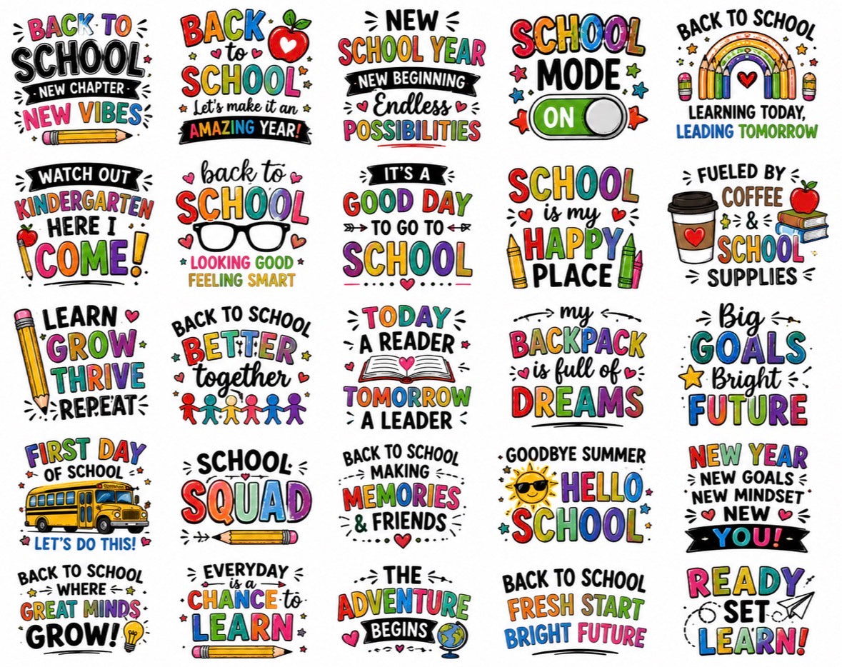 Back To School Shirts