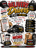 Delivery Driver Shirt Designs