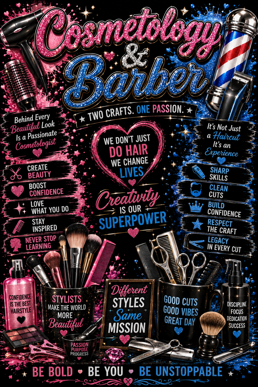 Cosmetology / Barber Shirt Designs