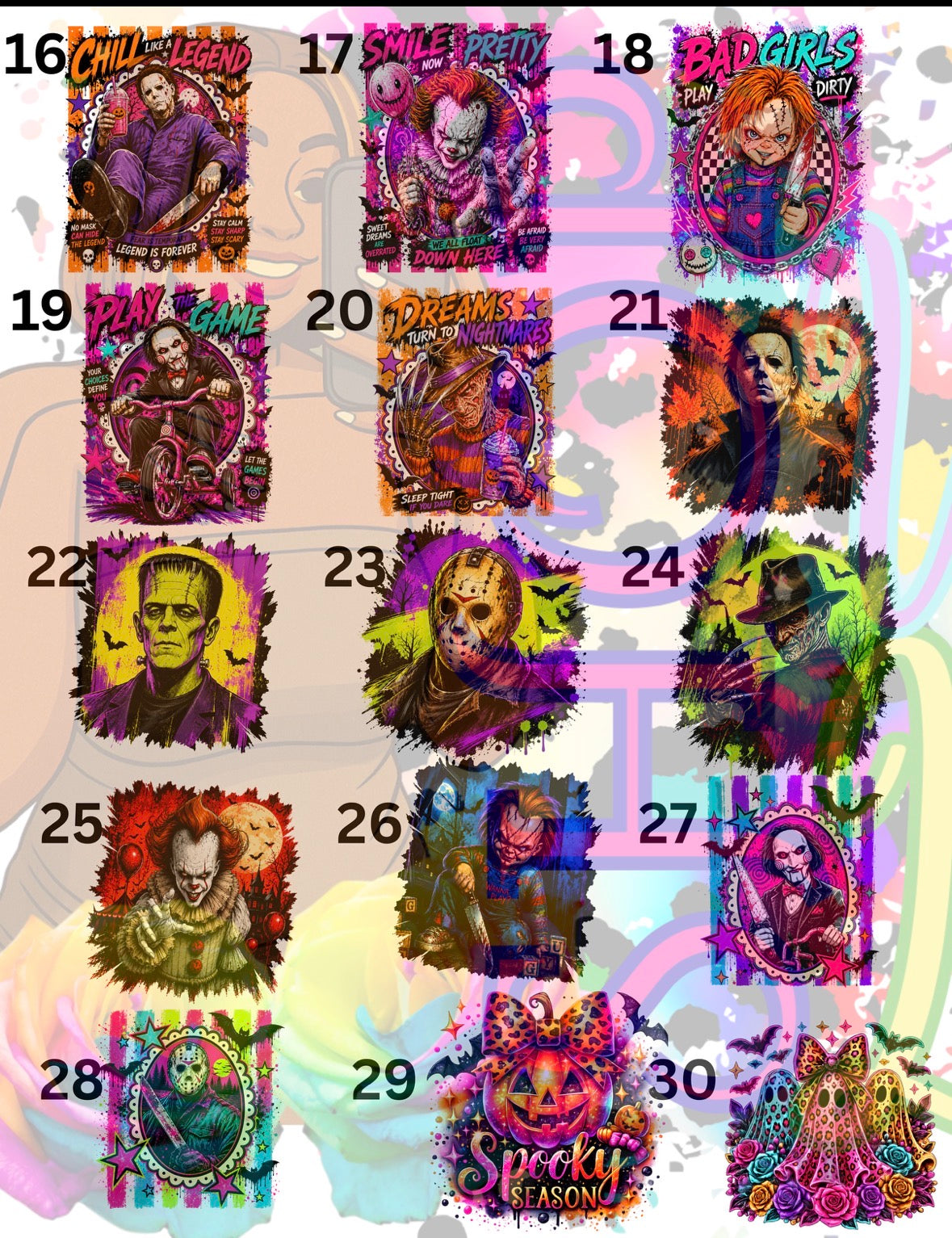 Fall / Thanksgiving / Halloween Shirt Designs