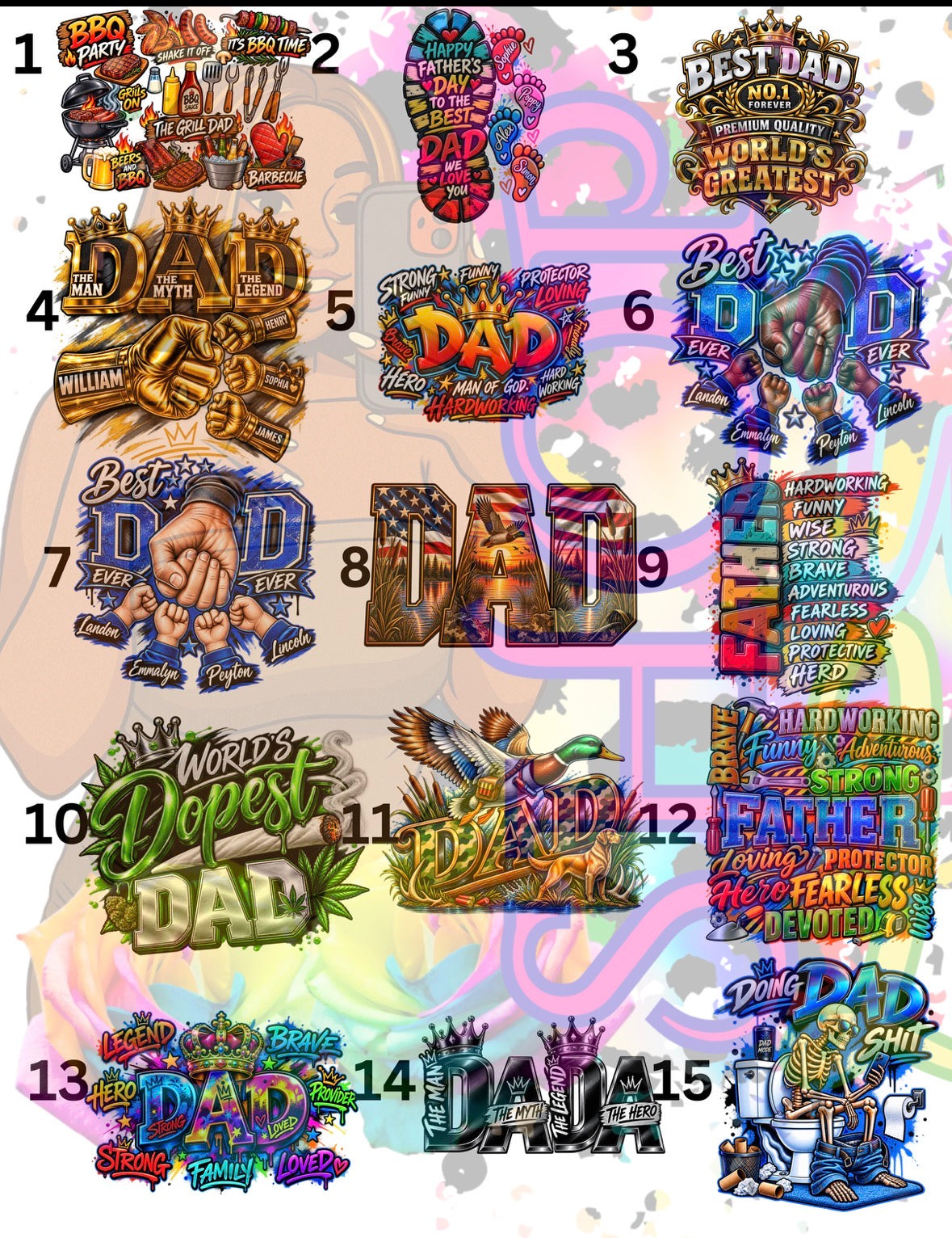 Father’s Day Shirt Designs