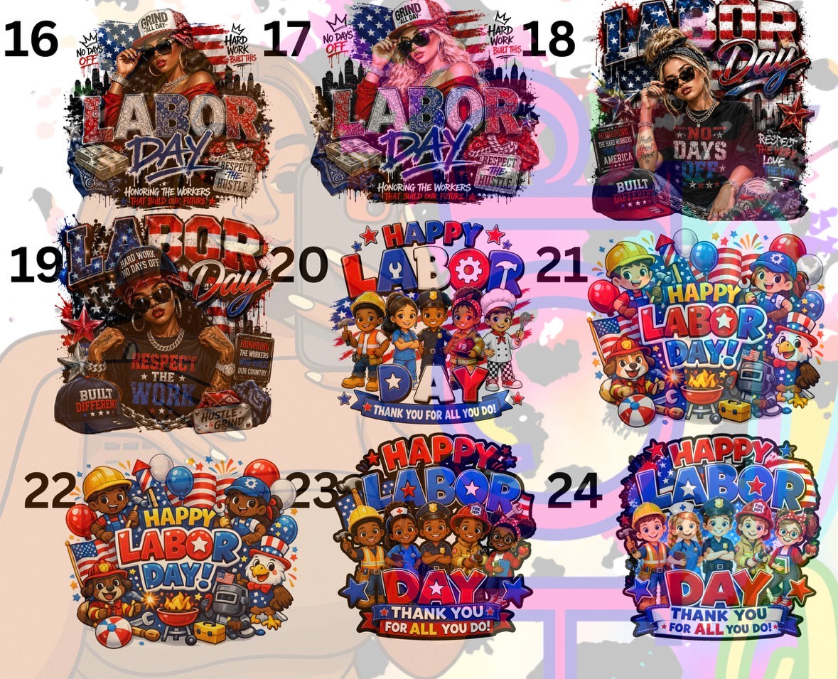 Labor Day Shirt Designs