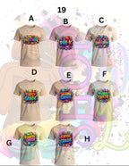 First Day of School Shirt Designs