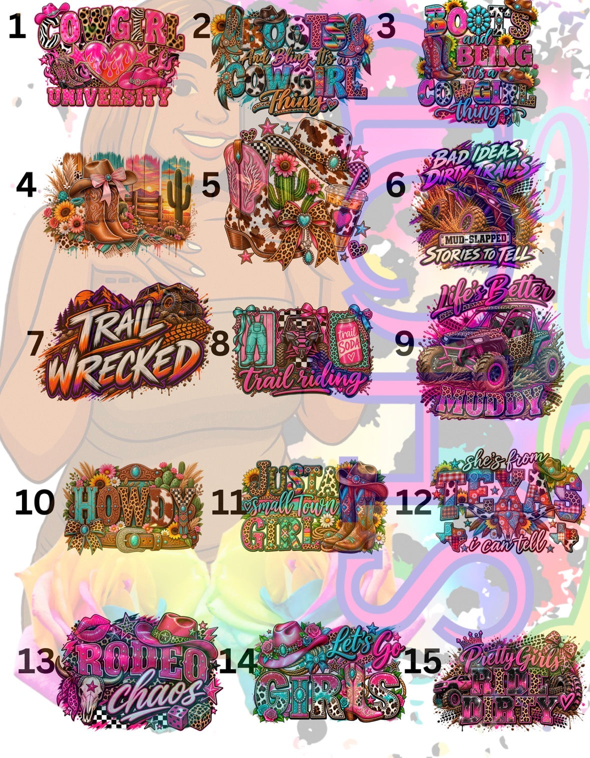Trail Ride / Country Shirt Designs
