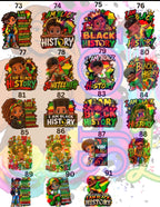 Black History / MLK Jr. / Juneteenth Shirt Designs