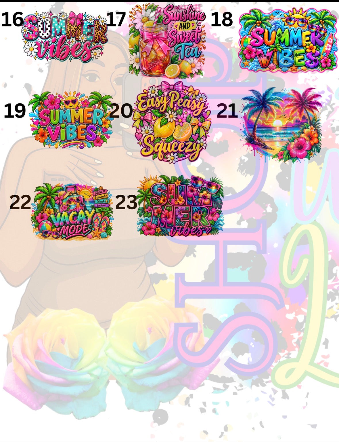 Spring Break / Summer Shirt Designs