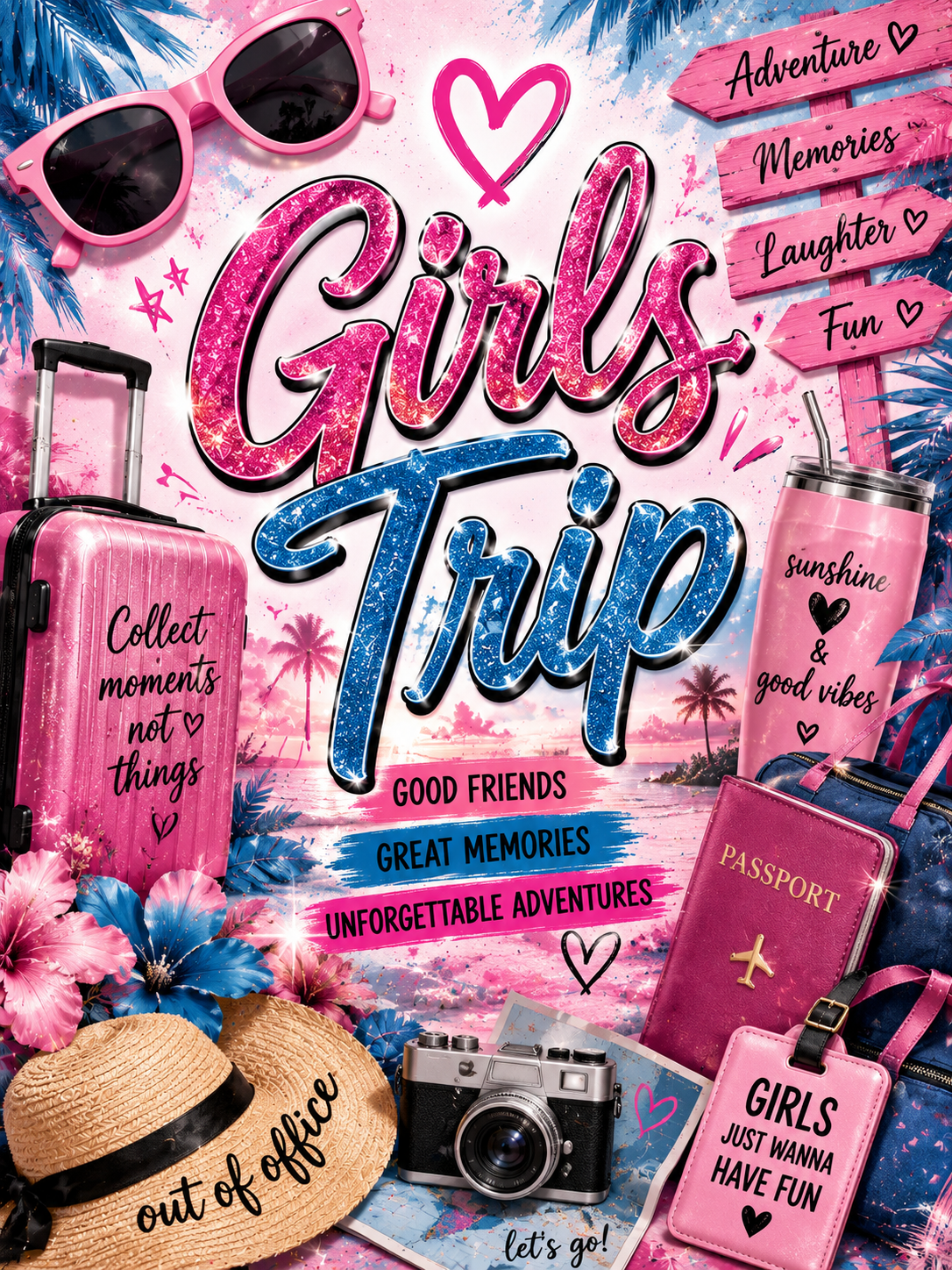 Girls Trip / Night Out Shirt Designs