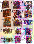 Fall / Thanksgiving / Halloween Shirt Designs