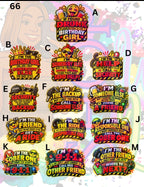 Birthday Shirt Designs