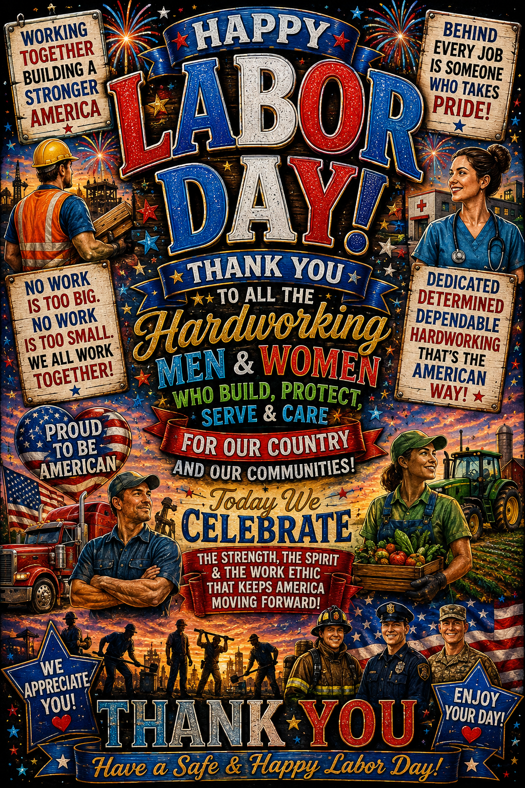 Labor Day Shirt Designs