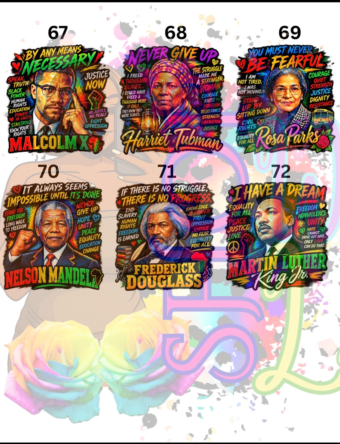 Black History / MLK Jr. / Juneteenth Shirt Designs