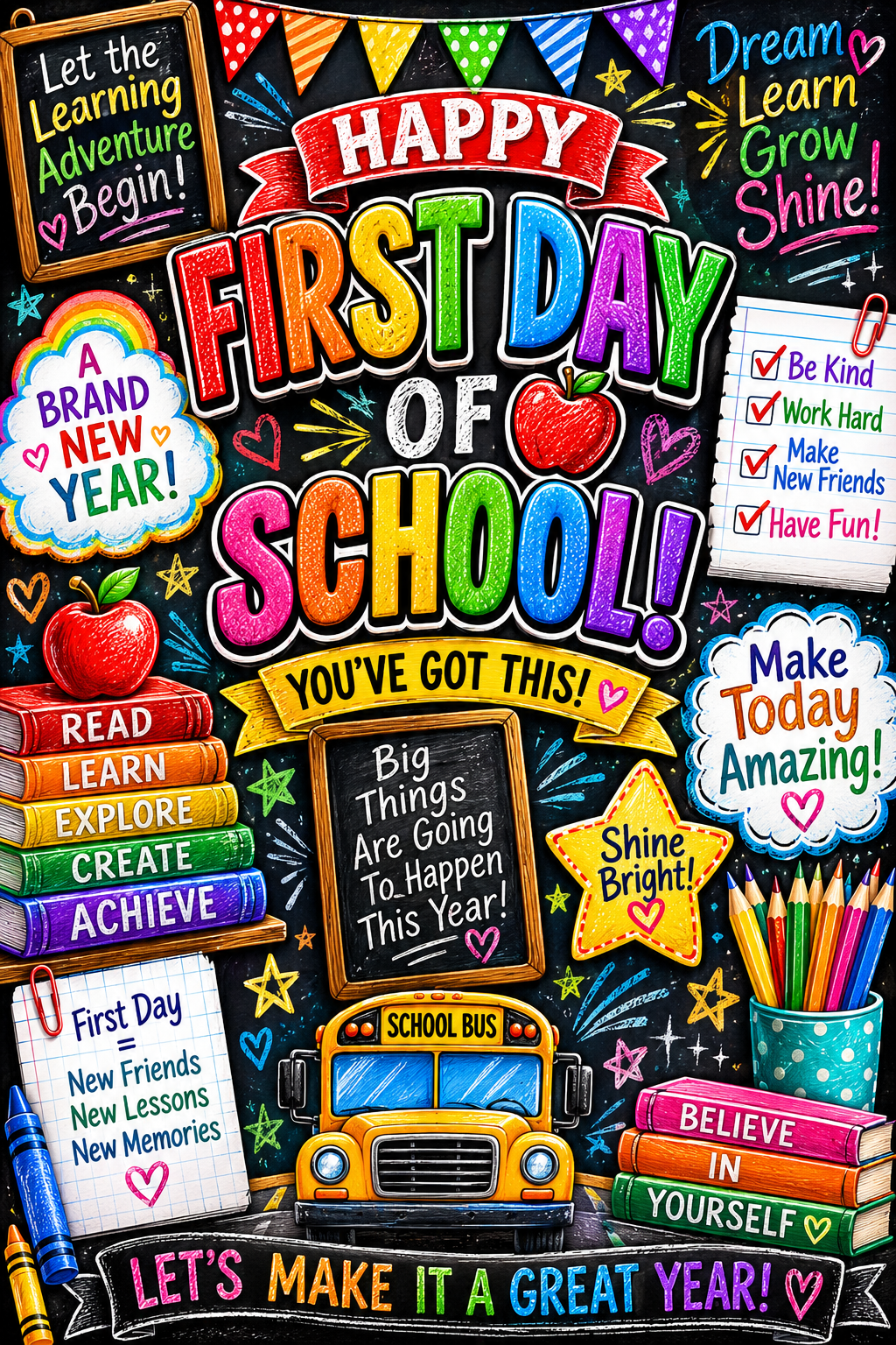 First Day of School Shirt Designs