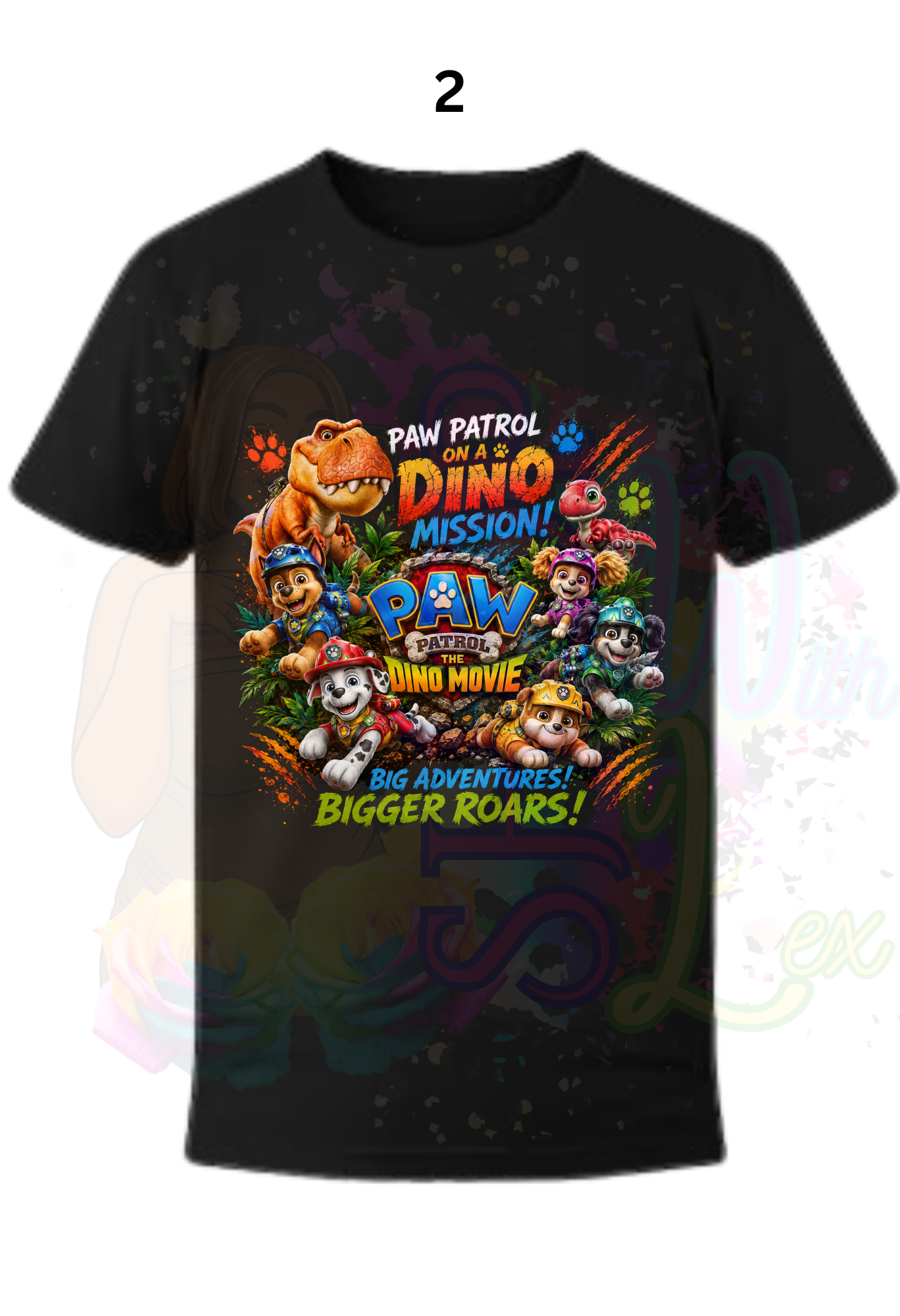 Paw Patrol Dino Movie Shirt Designs