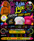 👩🏽‍🍳 Custom Chef Hats