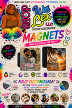 🧲 Custom Sublimation Magnets