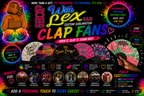 🪭 Custom Sublimation Clap Fans