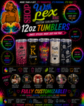 🥤 Custom 12oz Sublimation Tumblers