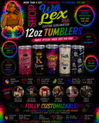 🥤 Custom 12oz Sublimation Tumblers