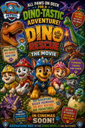 Paw Patrol Dino Movie Shirt Designs