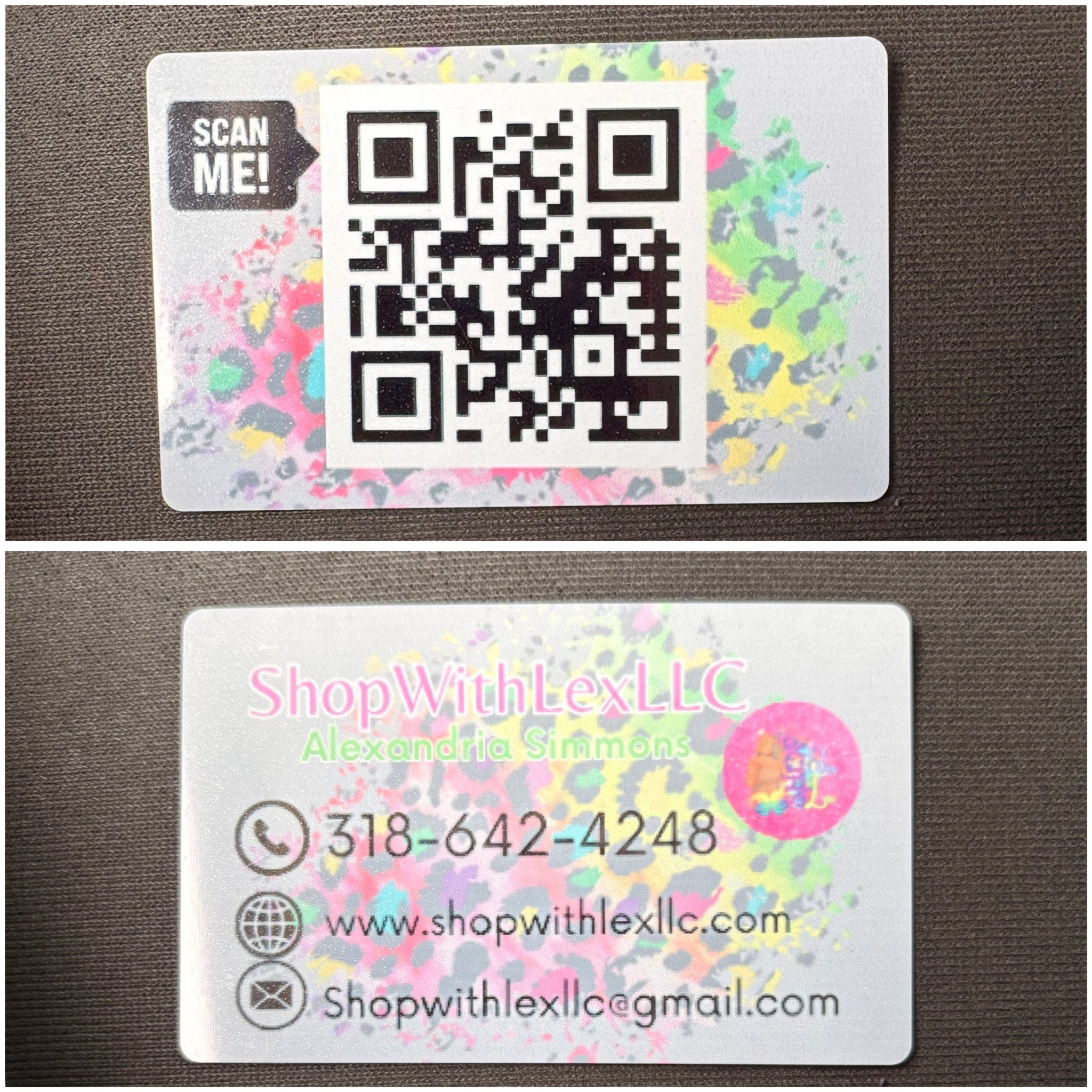 Business Cards - ShopWithLexLLC