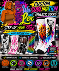 Custom Athletic Socks – Made Just for You! - ShopWithLexLLC