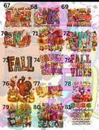 Fall / Thanksgiving / Halloween Shirt Designs - ShopWithLexLLC