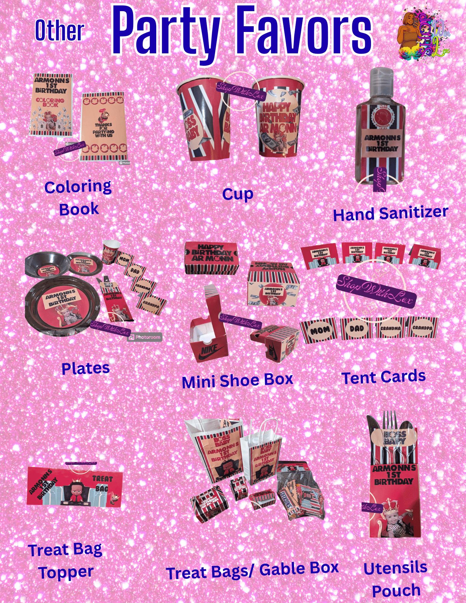 Jumbo Package Party Favor - ShopWithLexLLC
